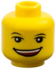 LEGO® hoofd GEEL