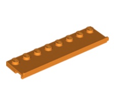 LEGO® 6119121 ORANJE - MS-93-B LEGO® 2x8 met geleider ORANJE