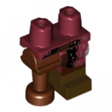 LEGO® 6122926 D ROOD - MS-98-A LEGO® heupen en benen ZWART