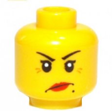 LEGO® hoofd GEEL