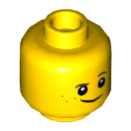 LEGO® hoofd GEEL