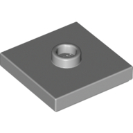 LEGO® 4565393 - 6126082 L GRIJS  - M-34-F LEGO® plaat 2x2 met 1 nop LICHT GRIJS