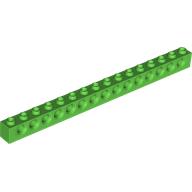 LEGO® 6282104 LICHT GROEN - L-11-E LEGO® 1x16 steen met gaten LICHT GROEN