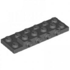 LEGO® 6138633 D GRIJS - H-45-C LEGO® 2x2x2/3 met 2 noppen aan zijkant DONKER GRIJS