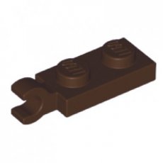 LEGO® 1x2 plate modified DARK BROWN