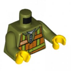 LEGO® torso OLIJFGROEN