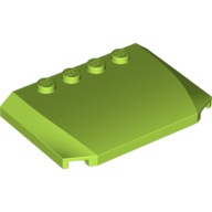 LEGO® 4500755 - 6146890 LIMOEN - H-45-D LEGO® Roof/Wedge 4x6 LIME
