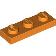 LEGO® plate 1x3 ORANGE