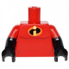 LEGO® torse ROUGE