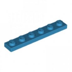 LEGO® 1x6 DARK AZURE BLUE