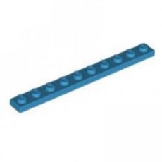 LEGO® 6151666 D AZUUR BLAUW - H-7-C LEGO® 1x10 DONKER AZUUR BLAUW