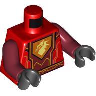 LEGO® torso ROOD