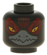 LEGO® head BLACK