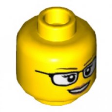 LEGO® hoofd GEEL