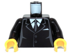 LEGO® 4275491 ZWART - MS-68-B LEGO® torso ZWART