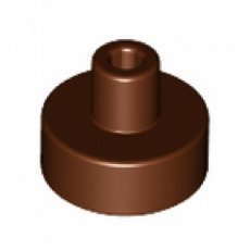 LEGO® 6162975 - 6186673 BRUIN - MS-15-D LEGO® tile 1x1 round with pin BROWN