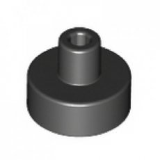 LEGO® 6167933 - 6186675  ZWART - MS-67-G LEGO® 1x1 round with pin BLACK