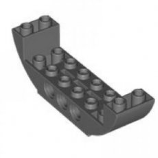LEGO® 6032175 - 6171089 D GRIJS - M-24-F LEGO® gebogen dakpan 2x8x2 DONKER GRIJS