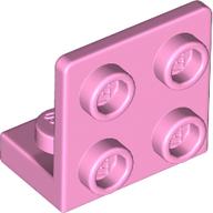 LEGO® corner plate 1x2 - 2x2 inverted BRIGHT PINK