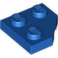 LEGO® 6390153 BLAUW - M-37-F LEGO® 2x2 wedge with corner BLUE