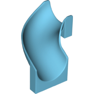 LEGO® 6177207 MED AZUUR BLAUW - M-29-C LEGO® 6x6x6 linkse stuk glijbaan MEDIUM AZUUR BLAUW