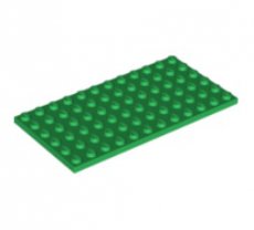 LEGO® plaat 6x12 GROEN
