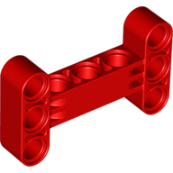 LEGO® 6185105 ROOD - M-27-F LEGO® hefbalk 3x5 H-vorm dik ROOD