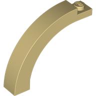 LEGO® boog 1x5x3 1/3 BEIGE