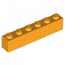 LEGO® brick 1x6 LIGHT ORANGE