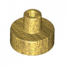 LEGO® 6186672 PARELACHTIG GOUD - MS-18-I LEGO® tile 1x1 round with pin PEARL GOLD