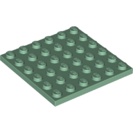 LEGO® 6x6 ZAND GROEN