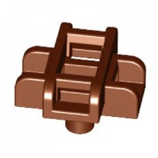 LEGO® scabbard for 2 swords BROWN