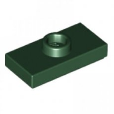 LEGO® 1x2 met groef en 1 nop in midden (Jumper) WIT