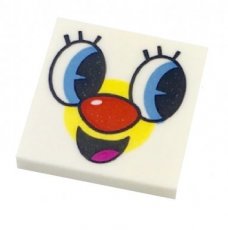 LEGO® tile 2x2 WHITE