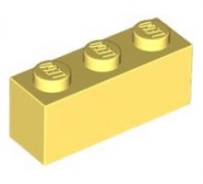 LEGO® 6201646 LICHT GEEL - M-12-D LEGO® 1x3 LICHT GEEL