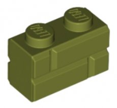 LEGO® 1x2 baksteen OLIJFGROEN