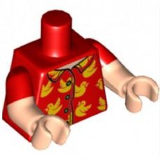 LEGO® torso ROOD