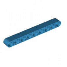 LEGO® hefbalk 1x9 dik DONKER AZUUR BLAUW