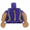 LEGO® torso DONKER PAARS