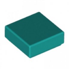 LEGO® 6213782 D TURQUOISE - M-23-D LEGO® 1x1 DONKER TURQUOISE