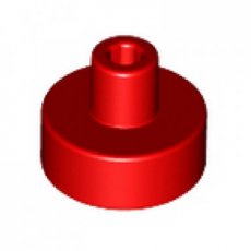 LEGO® 6215539 - MS-32-C LEGO® tegel 1x1 rond met pin ROOD