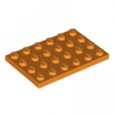 LEGO® 4295308 - 6221691 ORANJE - L-39-F LEGO® 4x6 ORANJE