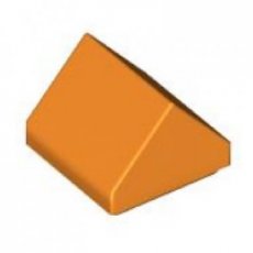 LEGO® gebogen 1x1 45° ORANJE