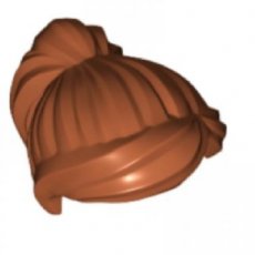 LEGO® lang haar DONKER ORANJE