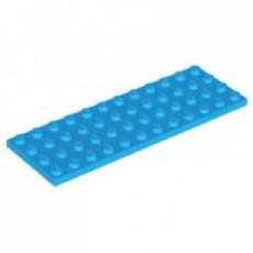 LEGO® 4x12 DONKER AZUUR BLAUW