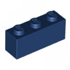 LEGO® 1x3 DONKER BLAUW