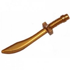 LEGO® sword PEARLY GOLD