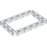 LEGO® hefbalk 7x11 open midden dik WIT