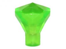 LEGO® diamant TRANSPARANT GROEN