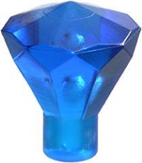 LEGO® 4119483 - 6247793 TRANS D BLAUW - MS-20-A LEGO® Diamant TRANSPARENT BLEU FONCE